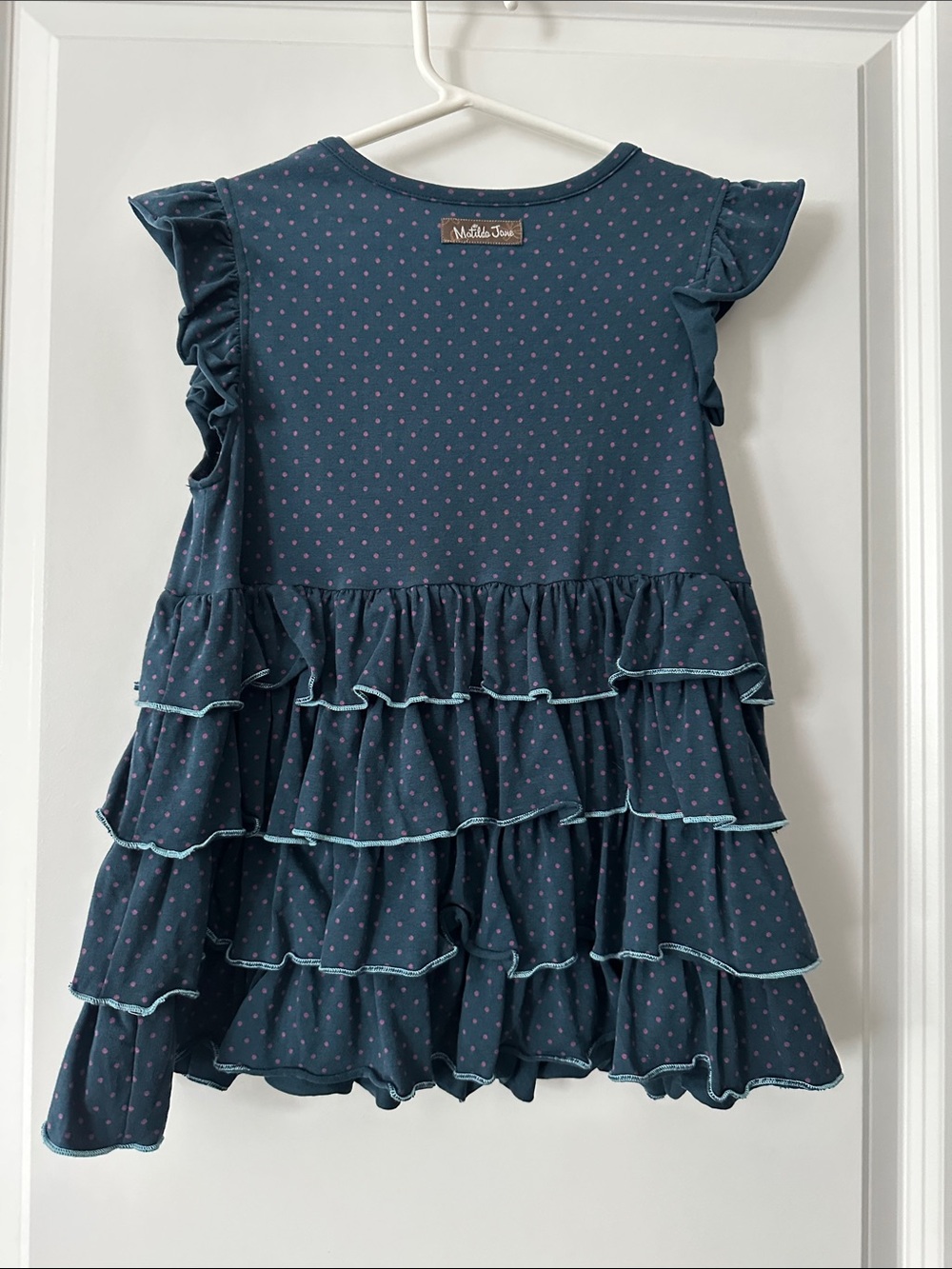 Matilda Jane Ruffled Tank Top, Size 8. - Picture 4 of 6